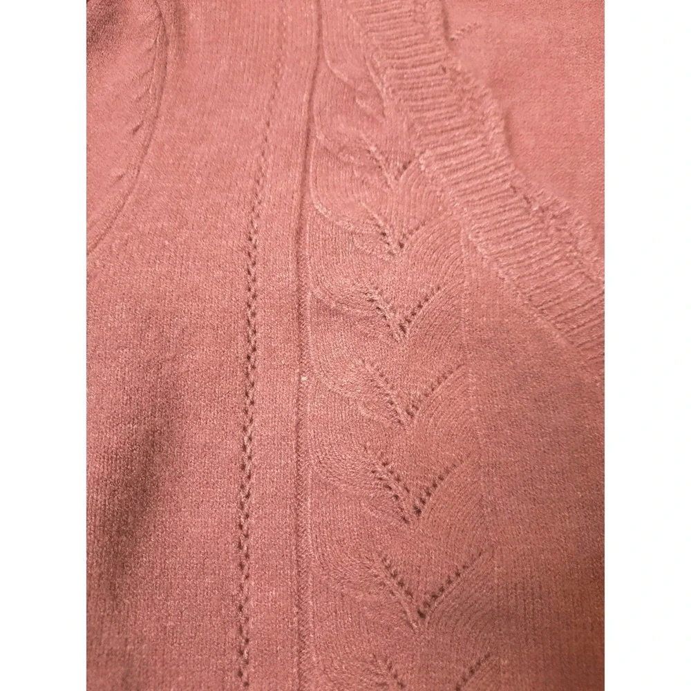 New Adrianna Papell Cardigan Womens Size Large Button Up Cottagecore Girly - Picture 4 of 12